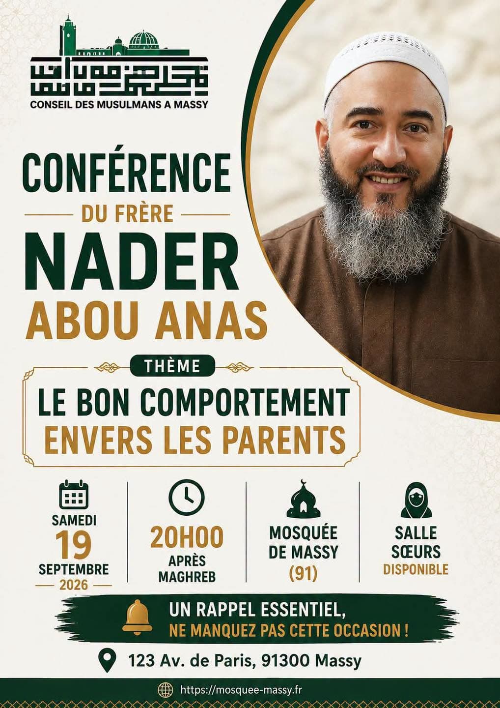 Le bon comportement envers les parents